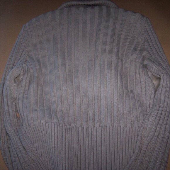 Vintage Jennyfer J Y2k Genuine Rabbit Fur Ribbed Knit Jacket Sweater, Medium - Picture 6 of 10